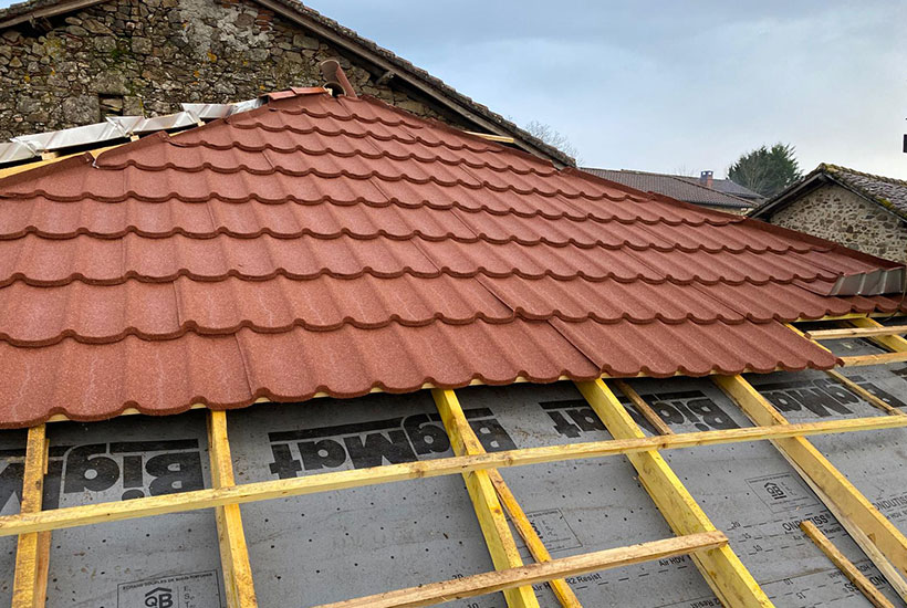 Rénovation de toiture à Panazol